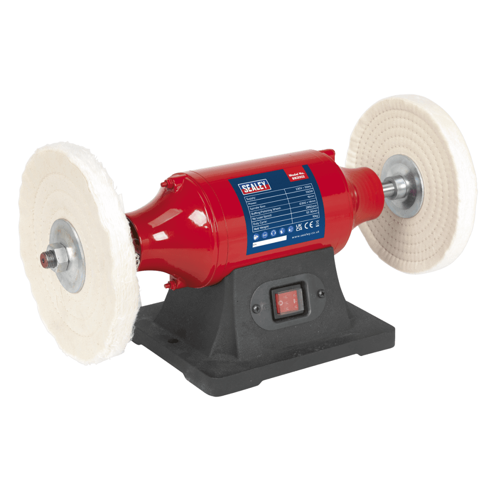 Sealey Bench Mounting Buffer/Polisher 200mm 550W/230V Model No- BB2002