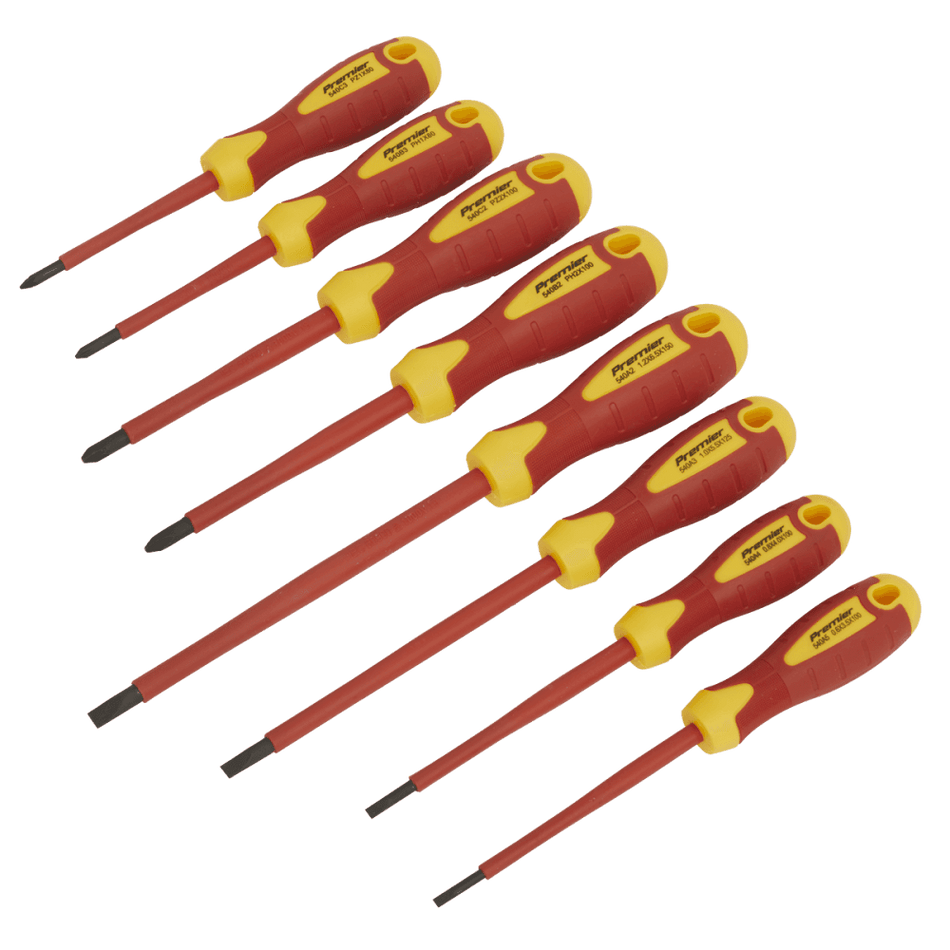 Sealey Screwdriver Set 8pc VDE Approved Model No- AK6124