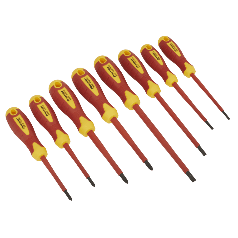 Sealey Screwdriver Set 8pc VDE Approved Model No- AK6124