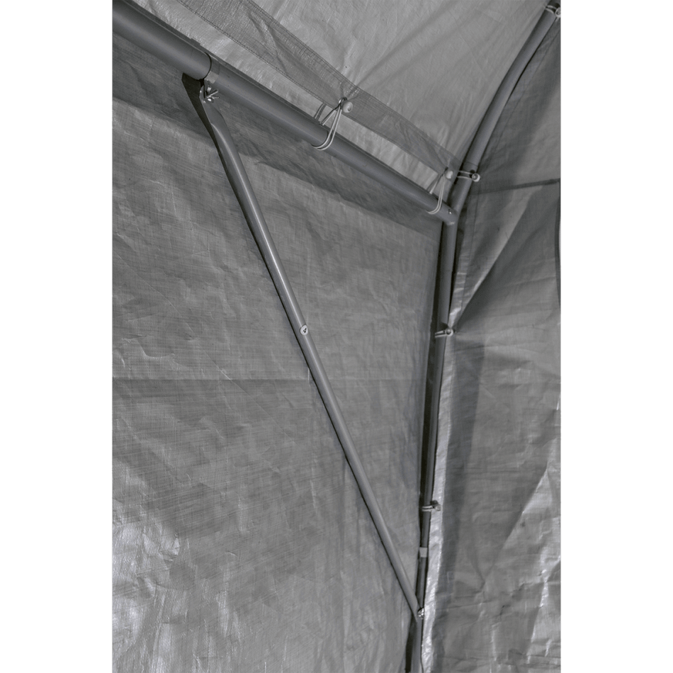 Sealey Dome Roof Car Port Shelter 4 x 6 x 3.1mtr Heavy-Duty Model No- CPS03