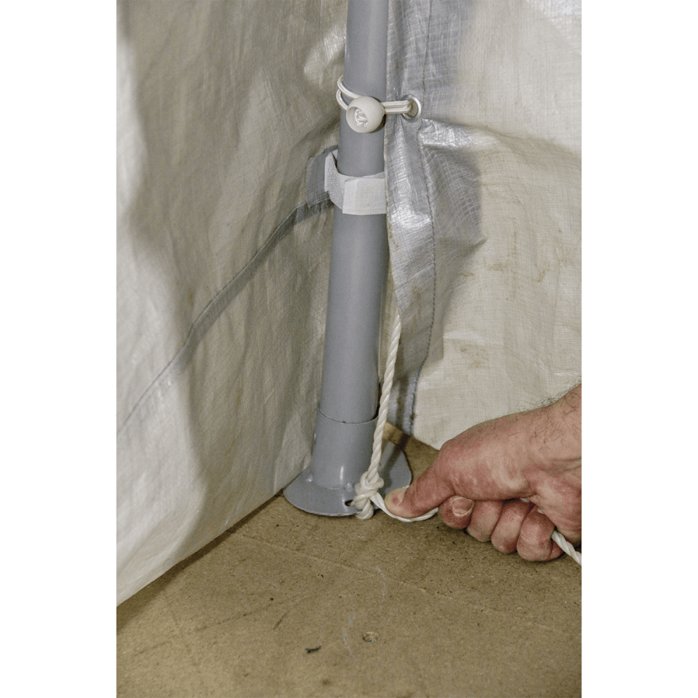 Sealey Dome Roof Car Port Shelter 4 x 6 x 3.1mtr Heavy-Duty Model No- CPS03