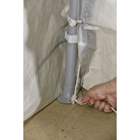 Sealey Dome Roof Car Port Shelter 4 x 6 x 3.1mtr Heavy-Duty Model No- CPS03