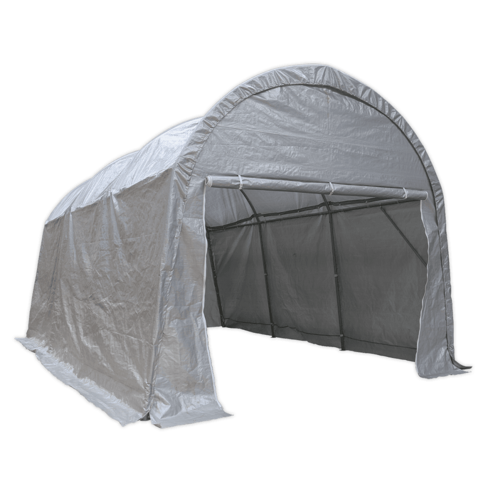 Sealey Dome Roof Car Port Shelter 4 x 6 x 3.1mtr Heavy-Duty Model No- CPS03