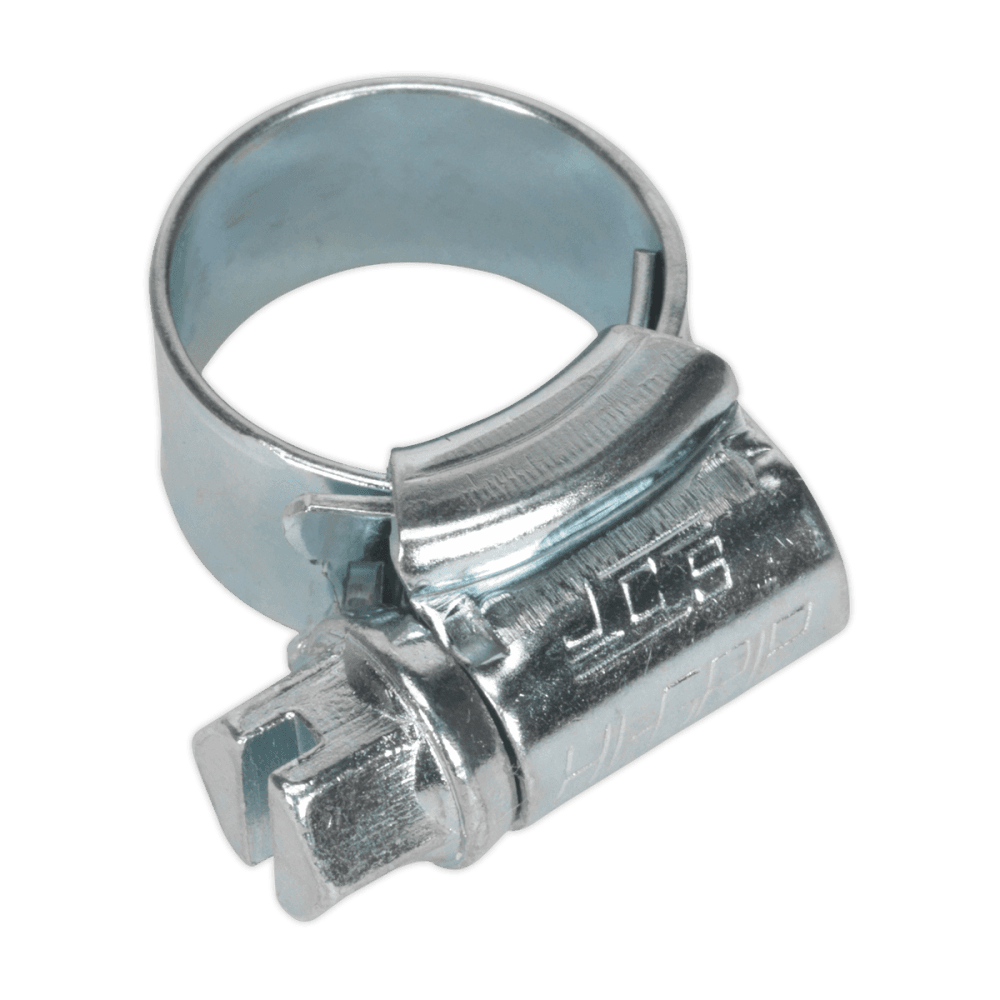 Sealey HI-GRIP® Zinc Plated Hose Clip 9.5-12mm - Pack of 30 Model No- HCJ000