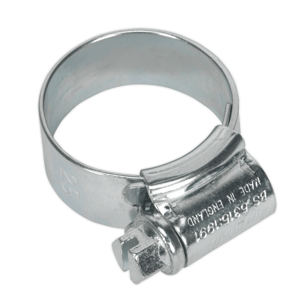 Sealey HI-GRIP® Zinc Plated Hose Clip 17-25mm - Pack of 20 Model No- HCJ0X