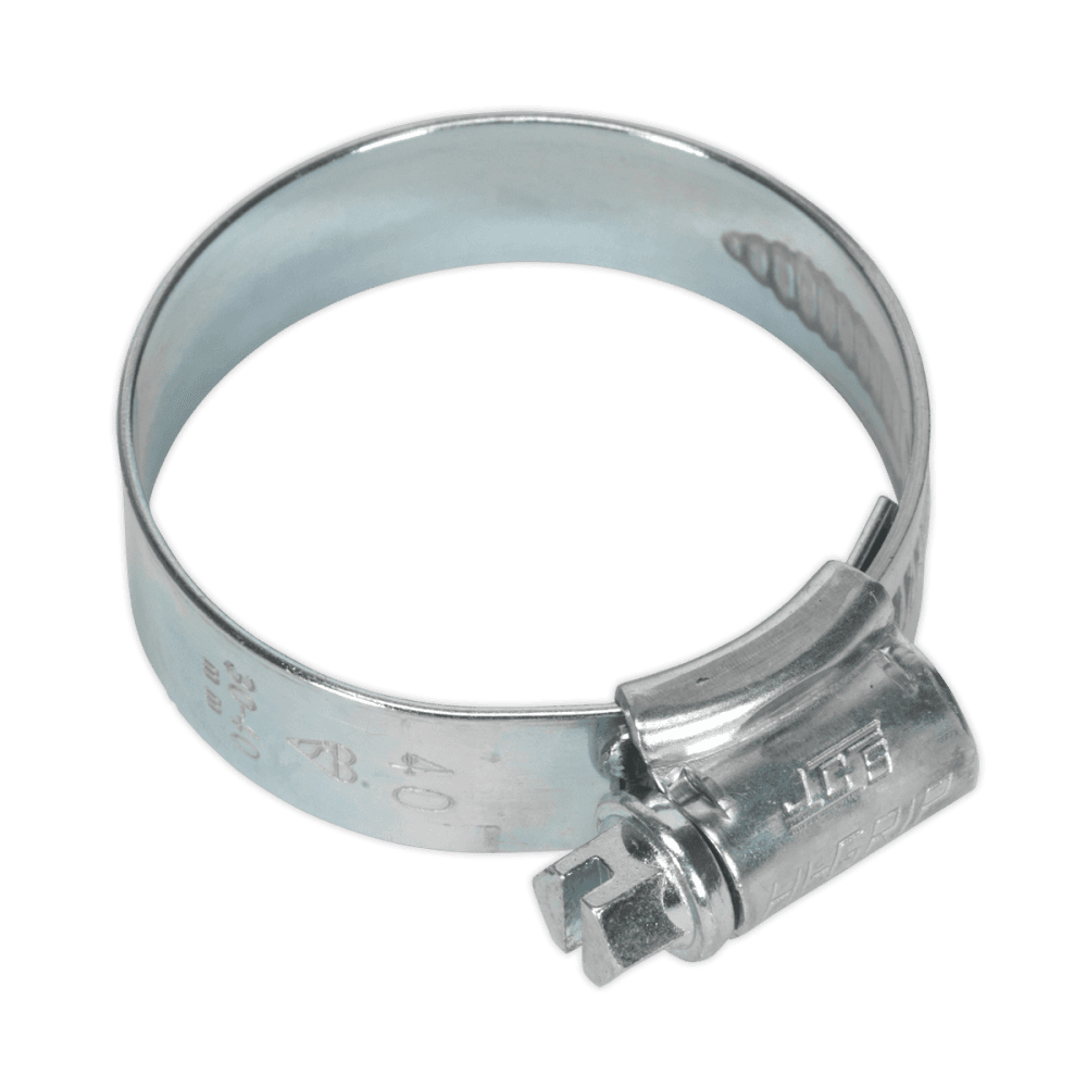 Sealey HI-GRIP® Zinc Plated Hose Clip 30-40mm - Pack of 20 Model No- HCJ1X