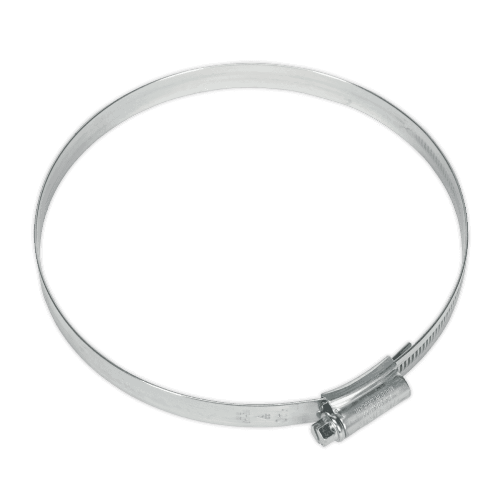 Sealey HI-GRIP® Zinc Plated Hose Clip 110-140mm - Pack of 10 Model No- HCJ6