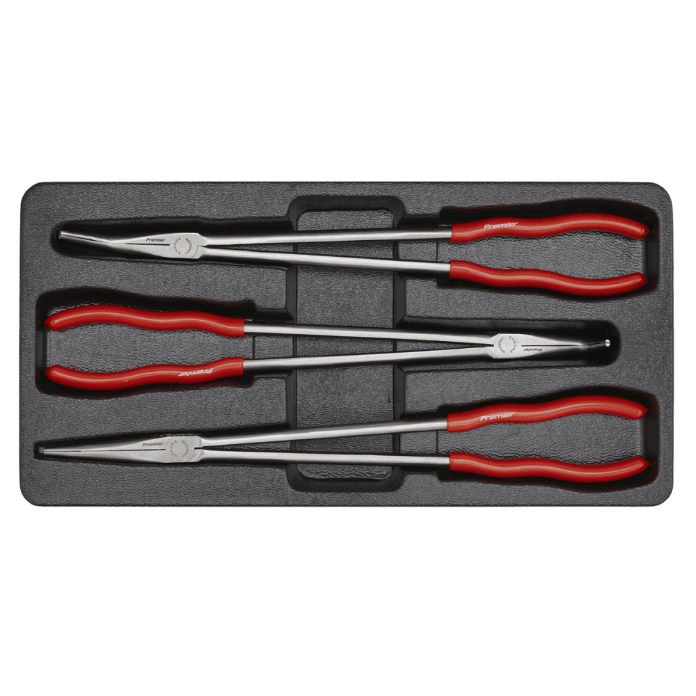 Sealey Needle Nose Pliers Set 3pc Extra-Long 400mm Model No- AK8576