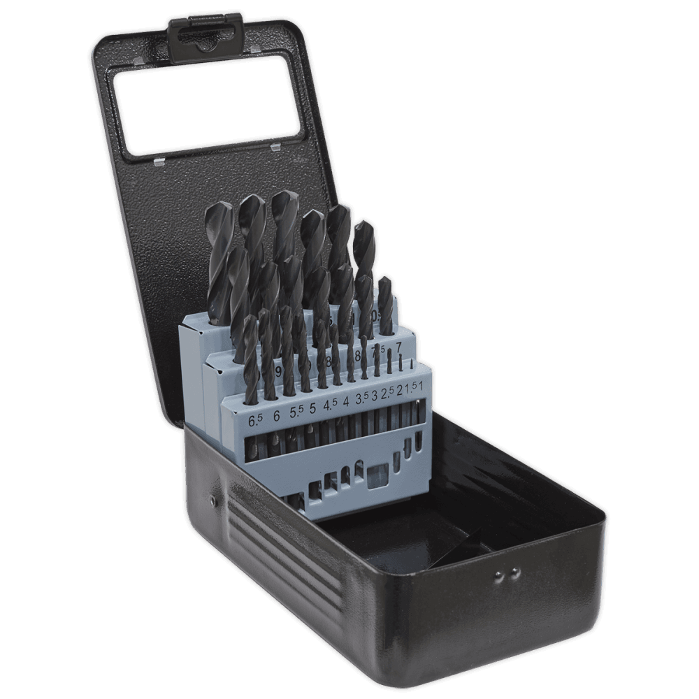 Sealey HSS Drill Bit Set 25pc 1-13mm Model No- DBS25RF