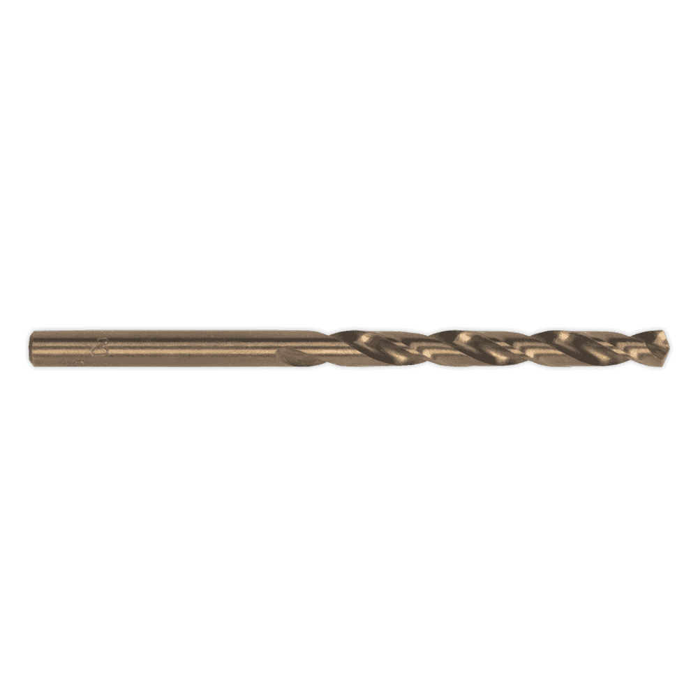 Sealey HSS Cobalt Drill Bit 6mm Pack of 10 Model No- DB060CB
