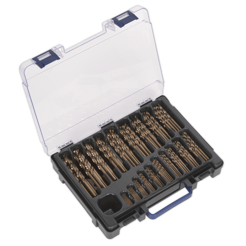 Sealey HSS Cobalt Drill Bit Set 170pc 1-10mm Model No- DBS170CB