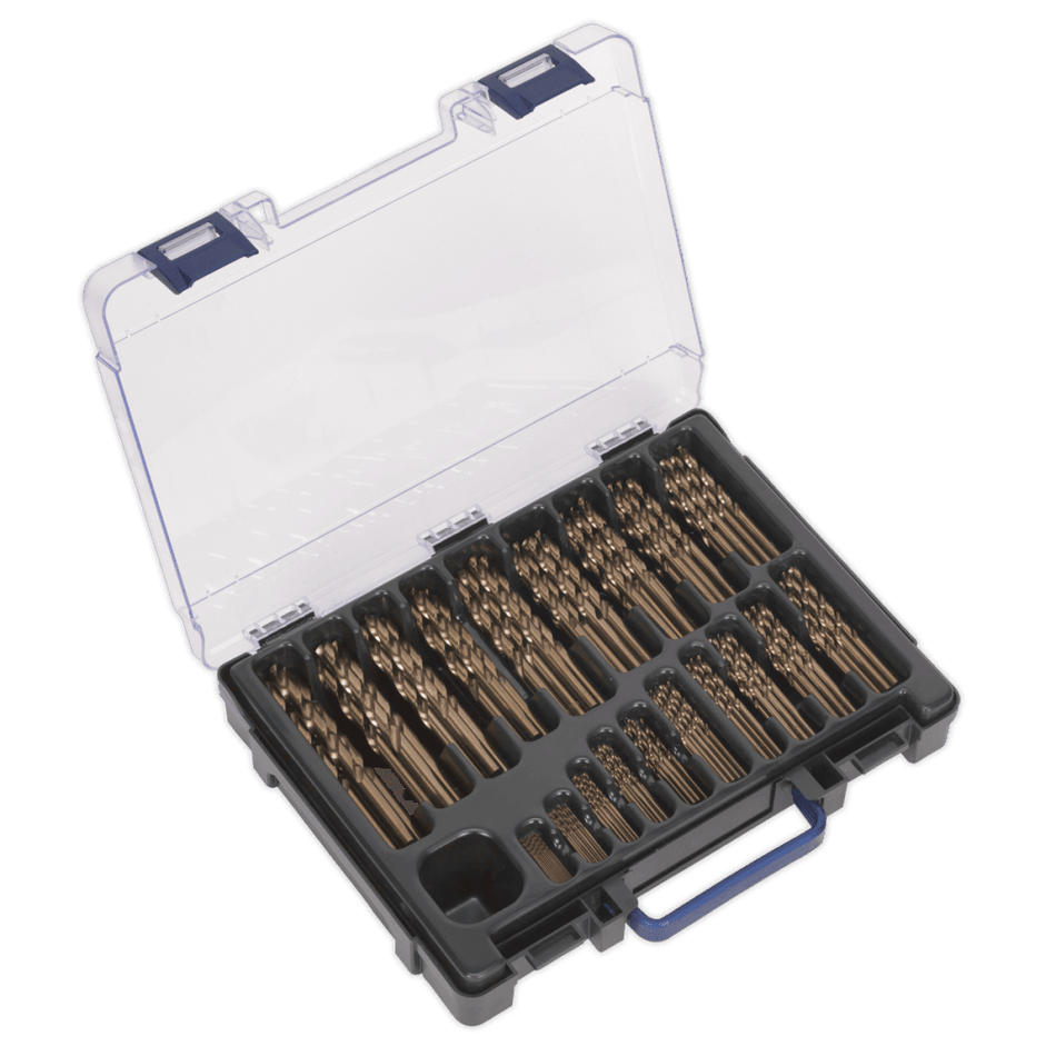 Sealey HSS Cobalt Drill Bit Set 170pc 1-10mm Model No- DBS170CB