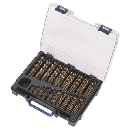 Sealey HSS Cobalt Drill Bit Set 170pc 1-10mm Model No- DBS170CB