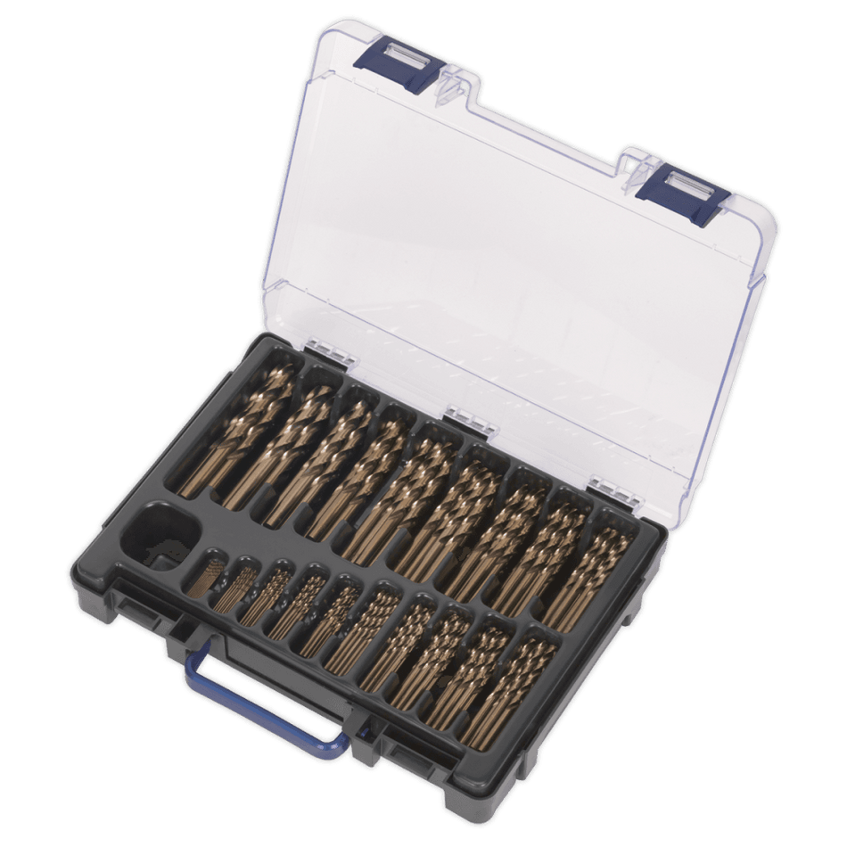 Sealey HSS Cobalt Drill Bit Set 170pc 1-10mm Model No- DBS170CB