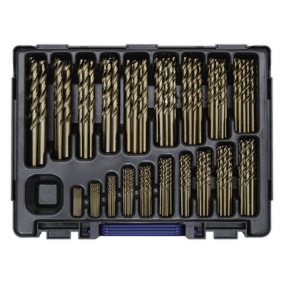 Sealey HSS Cobalt Drill Bit Set 170pc 1-10mm Model No- DBS170CB