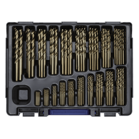 Sealey HSS Cobalt Drill Bit Set 170pc 1-10mm Model No- DBS170CB