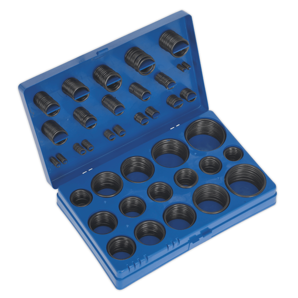 Sealey Rubber O-Ring Assortment 407pc Imperial Model No- BOR407