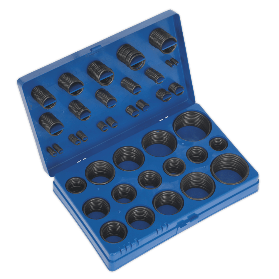 Sealey Rubber O-Ring Assortment 407pc Imperial Model No- BOR407