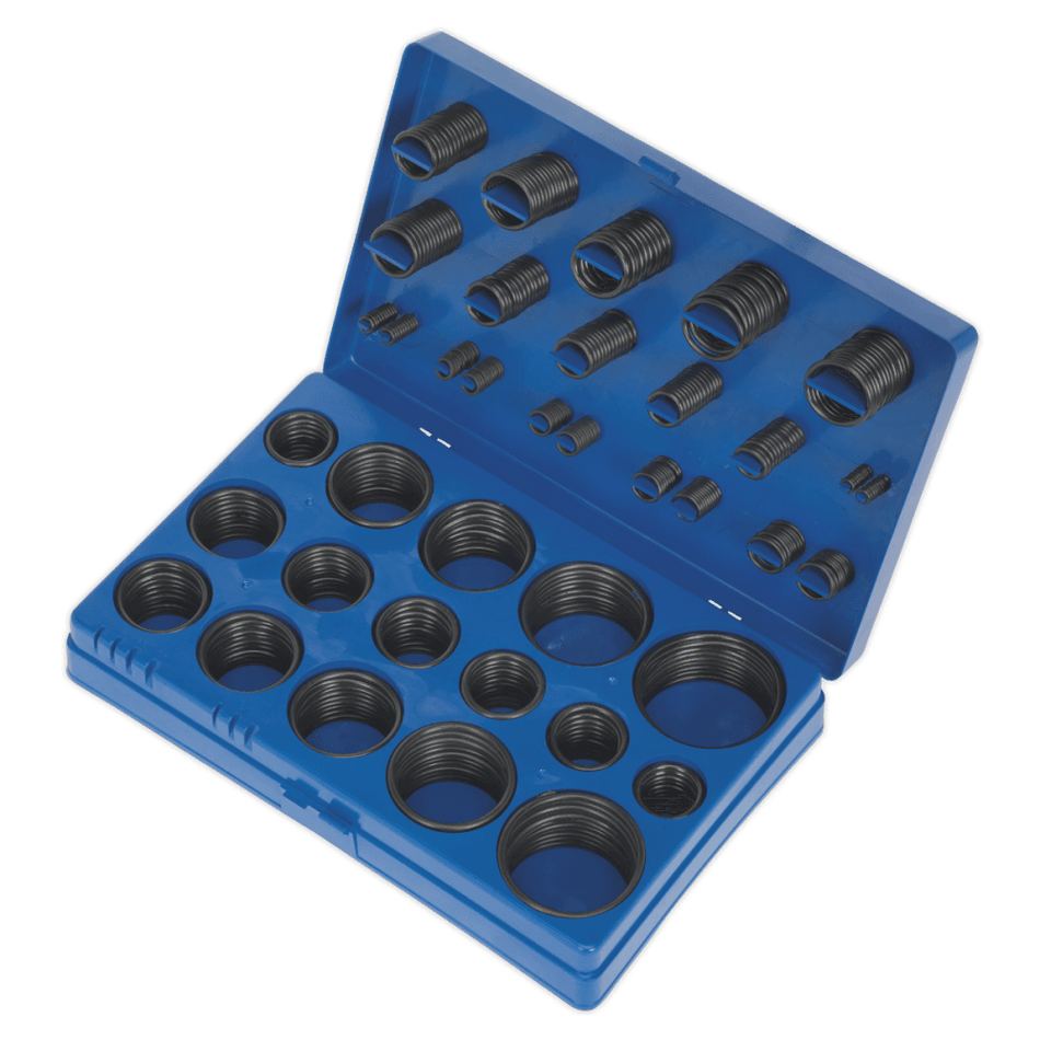 Sealey Rubber O-Ring Assortment 407pc Imperial Model No- BOR407