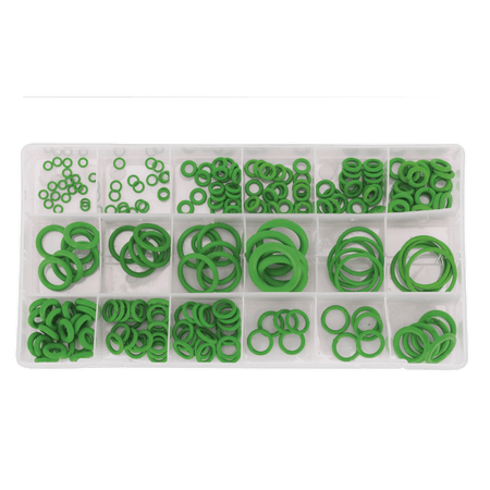 Sealey Air Conditioning Rubber O-Ring Assortment 225pc Model No- ACOR225
