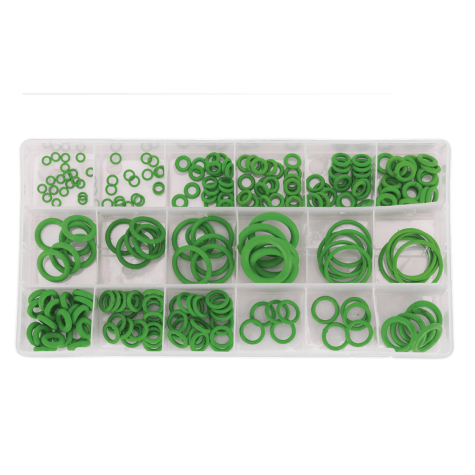 Sealey Air Conditioning Rubber O-Ring Assortment 225pc Model No- ACOR225