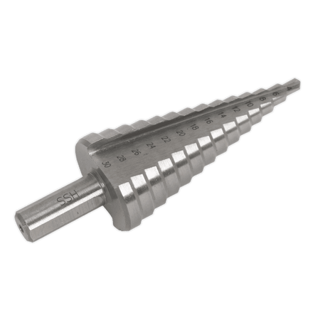 Sealey HSS 4341 Step Drill Bit 4-30mm Double Flute Model No- AK4745