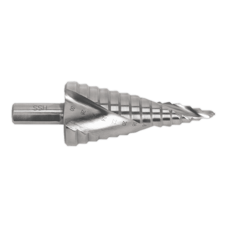 Sealey HSS 4341 Step Drill Bit 4-30mm Spiral Flute Model No- AK4748