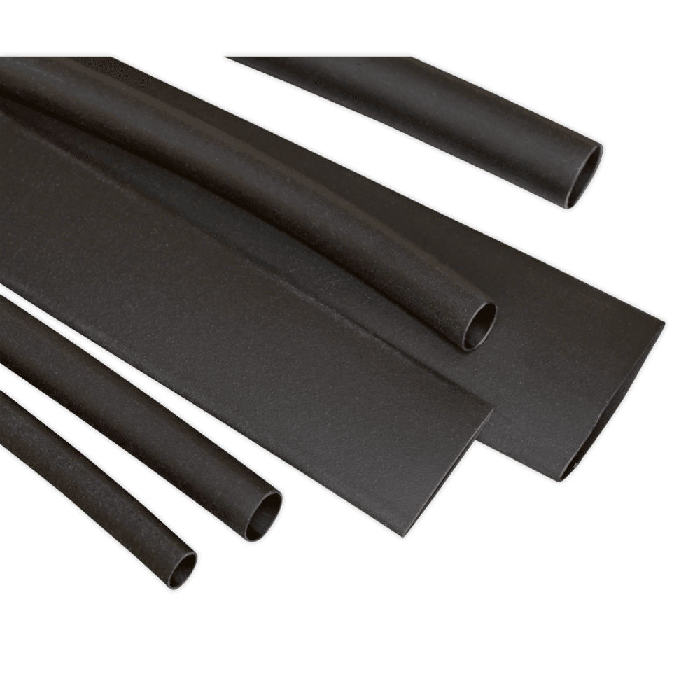 Sealey Heat Shrink Tubing Black 100mm 95pc Model No- HST100B