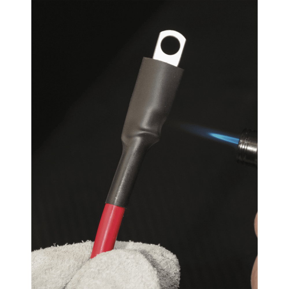 Sealey Heat Shrink Tubing 12.7-6.4mm 8m - Black Model No- HST12708