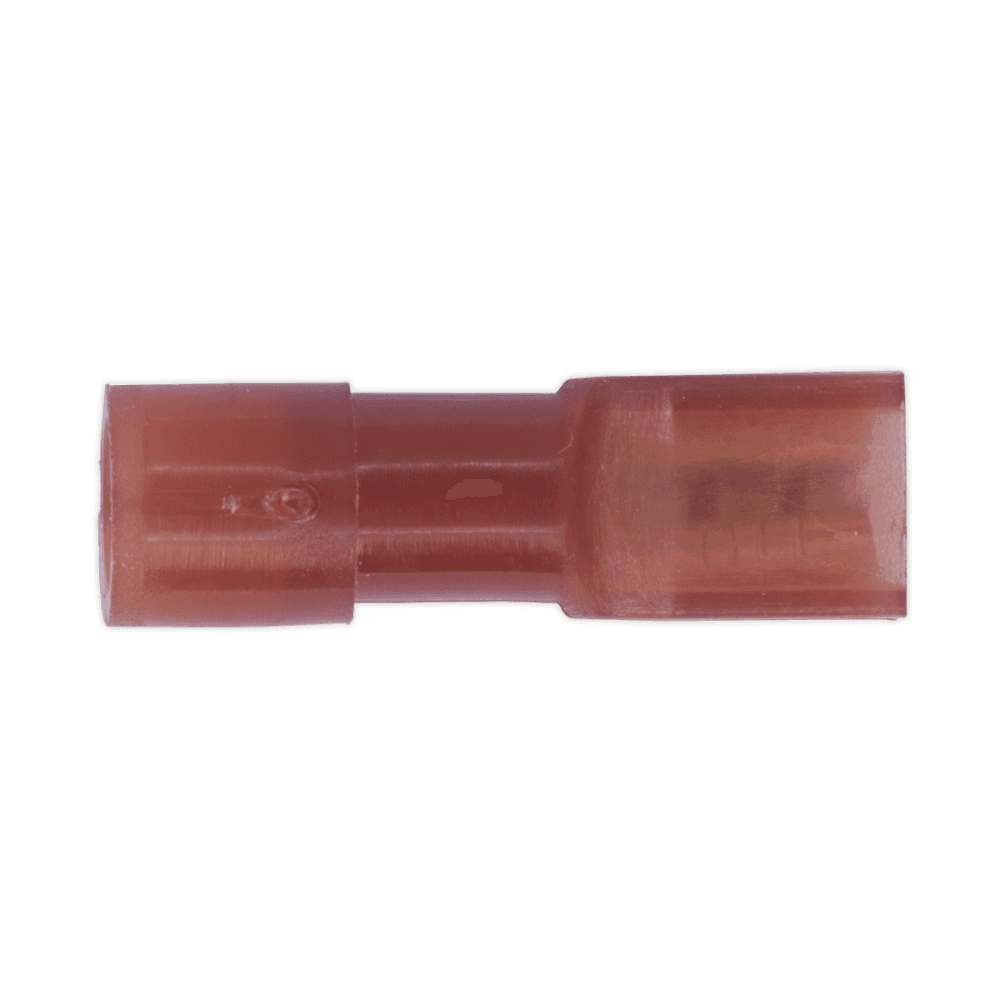 Sealey Fully Insulated Terminal 2.8mm Female Red Pack of 100 Model No-20177