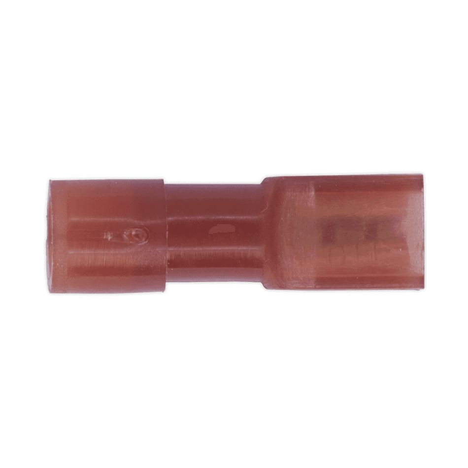 Sealey Fully Insulated Terminal 2.8mm Female Red Pack of 100 Model No-20177