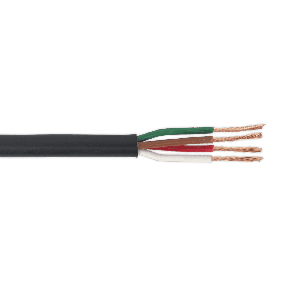 Sealey Thin Wall Cable 4 x 0.75mmÃ‡Â« 24/0.20mm 30mtr Black Model No-20268