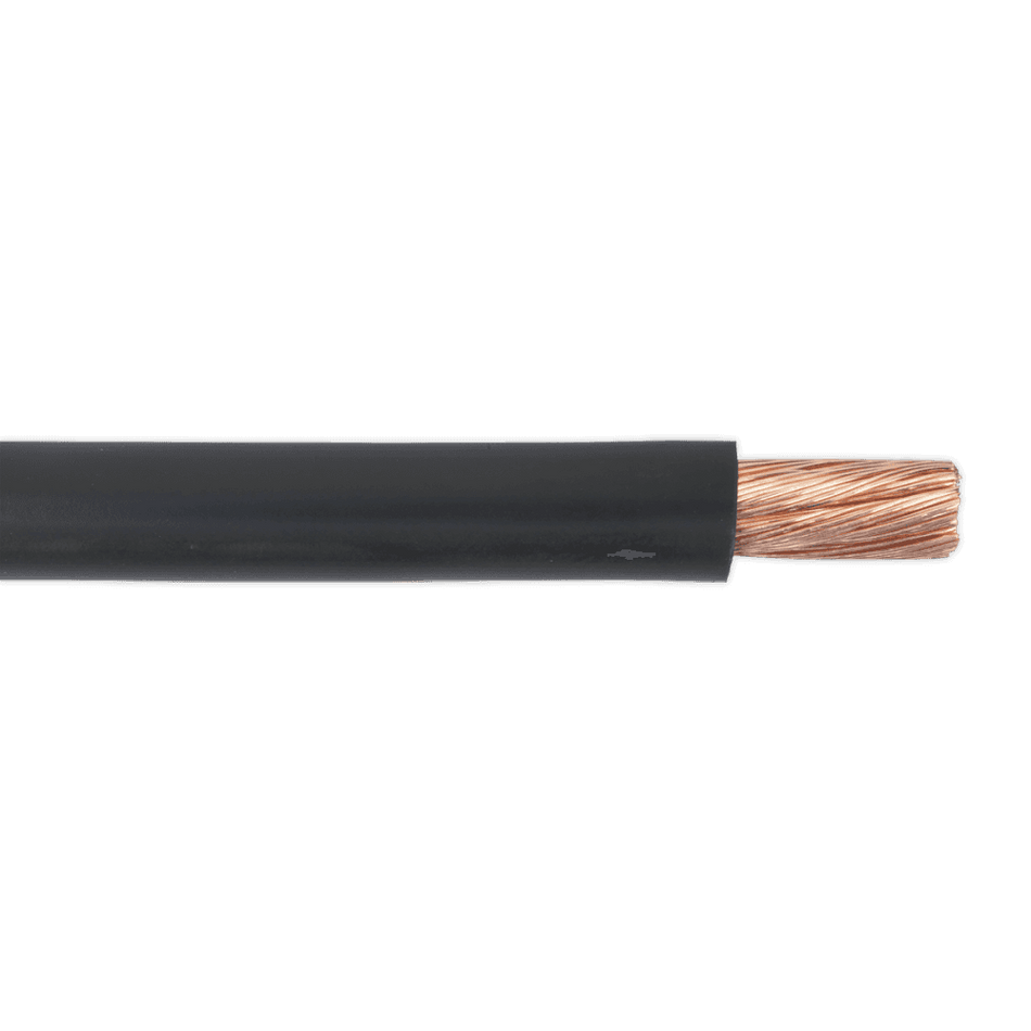 Sealey Starter Cable 196/0.40mm 25mmÃ‡Â« 170A 10mtr Black Model No-20271