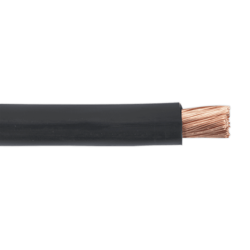 Sealey Starter Cable 315/0.40mm 40mmÃ‡Â« 300A 10mtr Black Model No-20272