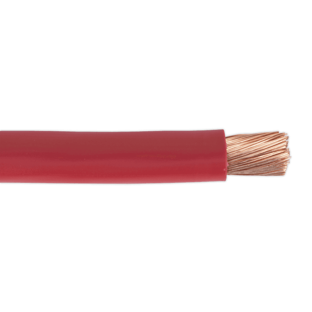 Sealey 10 Automotive Starter Cable 315/0.40mm 40mm² 300A - Red Model No-20273