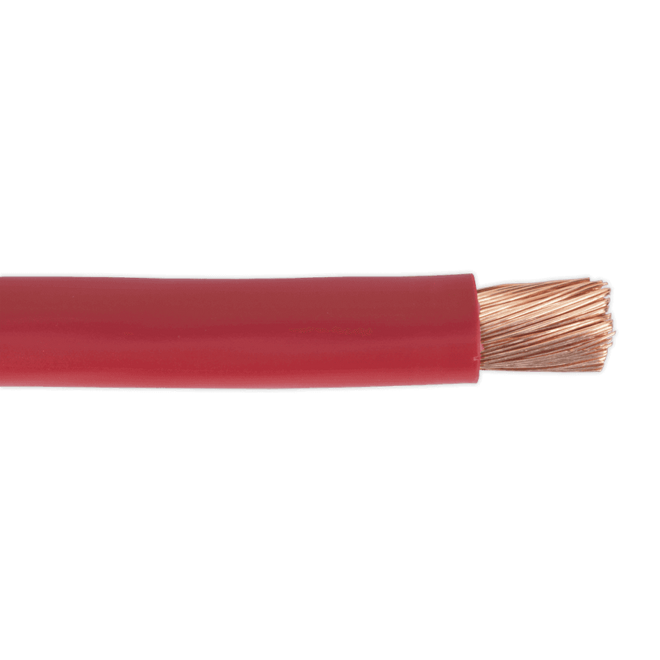 Sealey Starter Cable 315/0.40mm 40mmÃ‡Â« 300A 10mtr Red Model No-20273