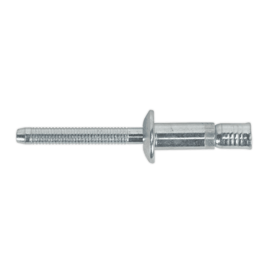 Sealey Steel Structural Rivet Zinc Plated 6.3 x 32mm Pack of 100 Model No-19863