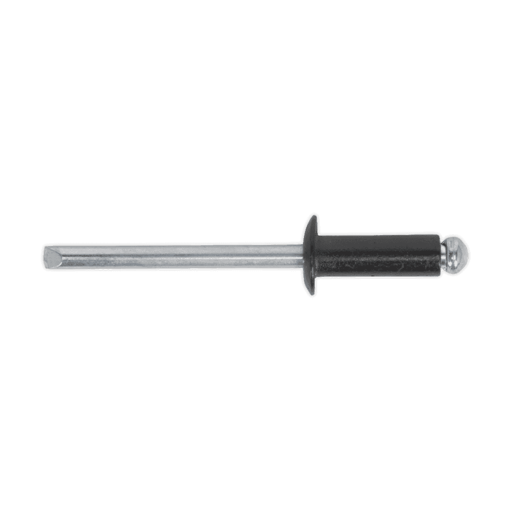 Sealey Aluminium Rivet Black Standard Flange 3.2 x 8mm Pack of 200 Model No-19864