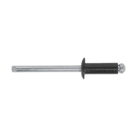 Sealey Aluminium Rivet Black Standard Flange 3.2 x 8mm Pack of 200 Model No-19864