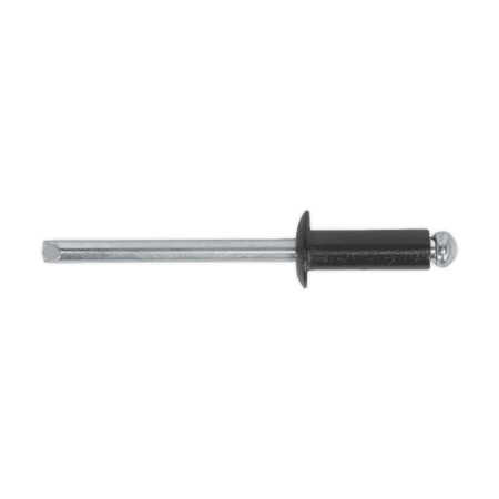 Sealey Aluminium Rivet Black Standard Flange 4.8 x 14mm Pack of 200 Model No-19877