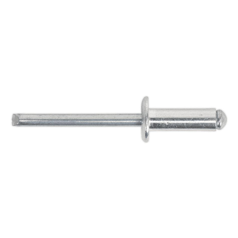 Sealey Aluminium Blind Rivet Standard Flange 6.4 x 18mm Pack of 200 Model No-19897
