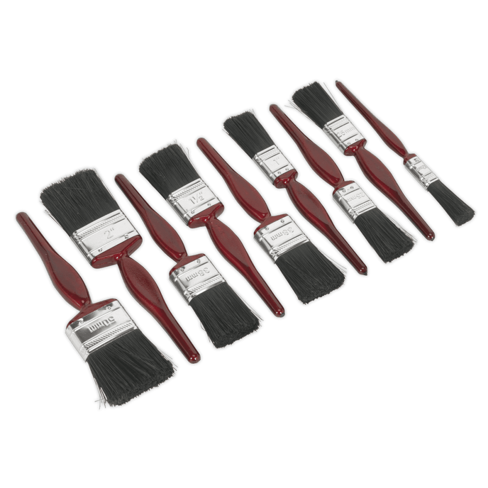 Sealey General Purpose Paint Brush Set 9pc Model No-19902