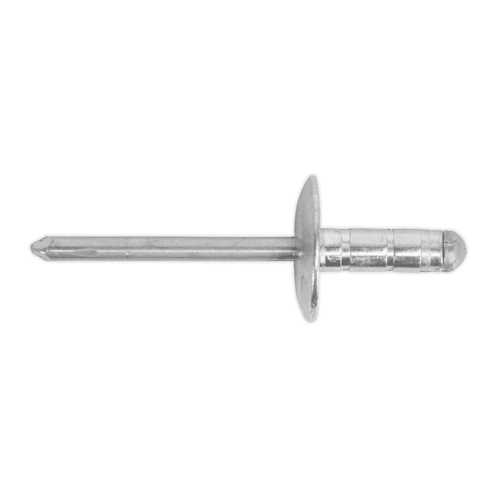 Sealey Aluminium Multi-Grip Rivet Large Flange 4.8 x 19mm Pack of 200 Model No-19919
