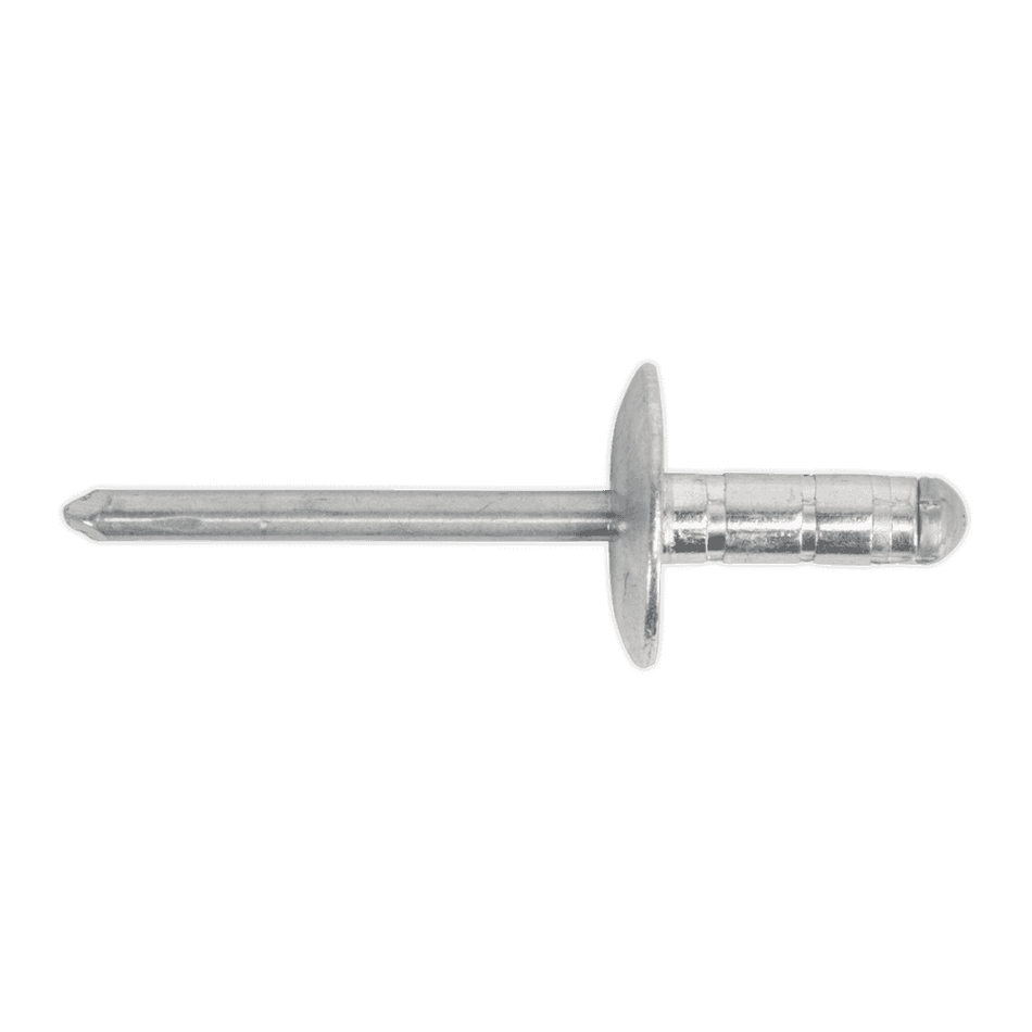 Sealey Aluminium Multi-Grip Rivet Large Flange 4.8 x 19mm Pack of 200 Model No-19919