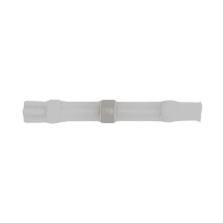 Sealey Heat Shrink Butt Connector Solder Terminal 24-22 AWG White Pack of 25 Model No-19950