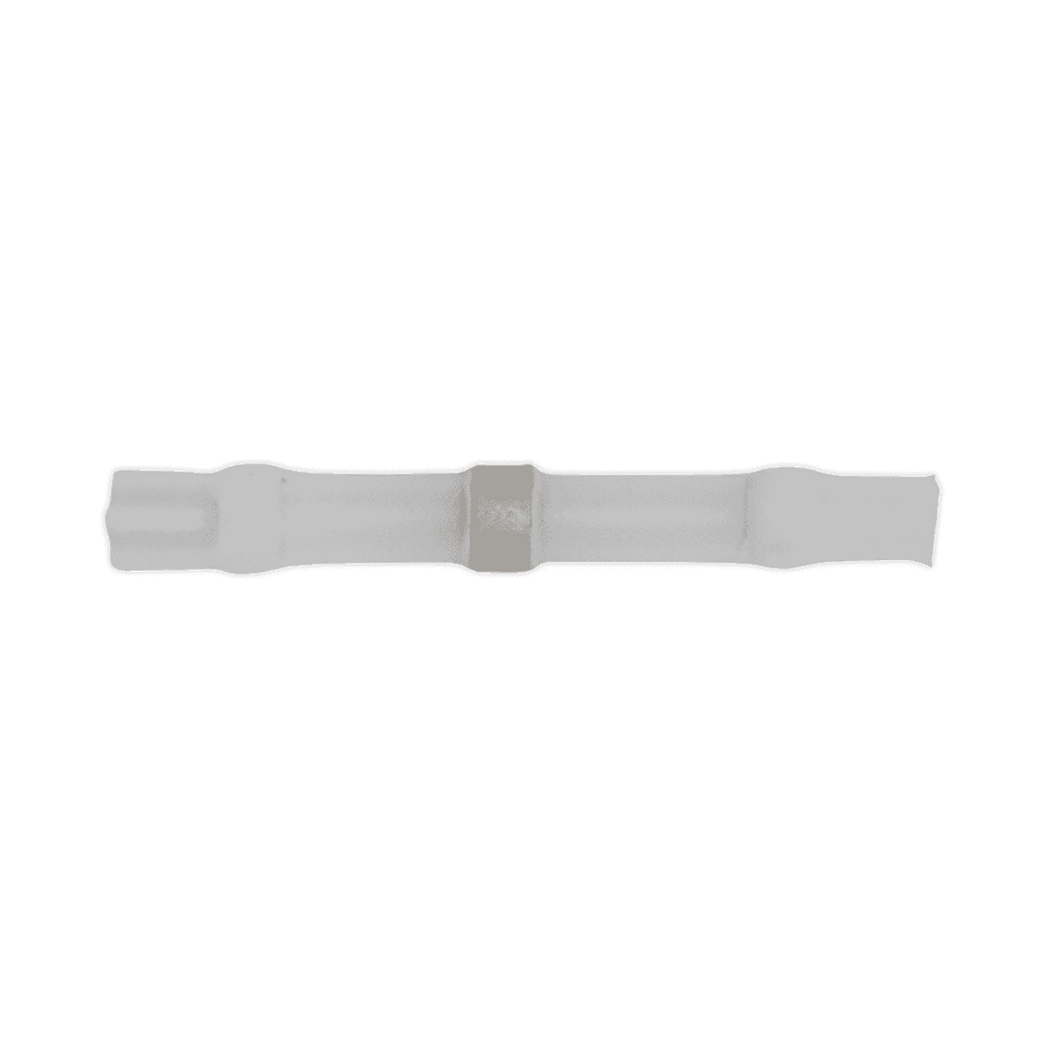 Sealey Heat Shrink Butt Connector Solder Terminal 24-22 AWG White Pack of 25 Model No-19950