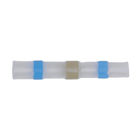 Sealey Heat Shrink Butt Connector Solder Terminal 16-14 AWG Blue Pack of 25 Model No-19953