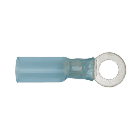 Sealey Heat Shrink Ring Terminal 6.4mm, Blue - Pack of 25 Model No-19958