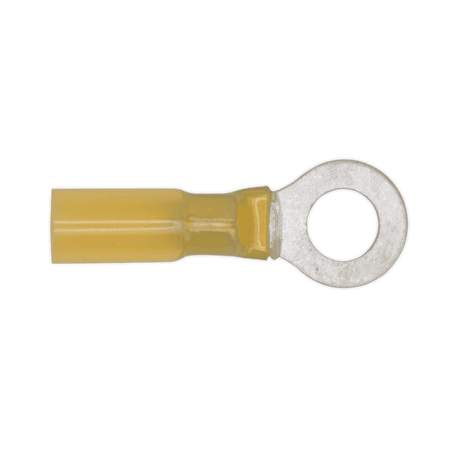 Sealey Heat Shrink Ring Terminal 8.4mm, Yellow - Pack of 25 Model No-19962