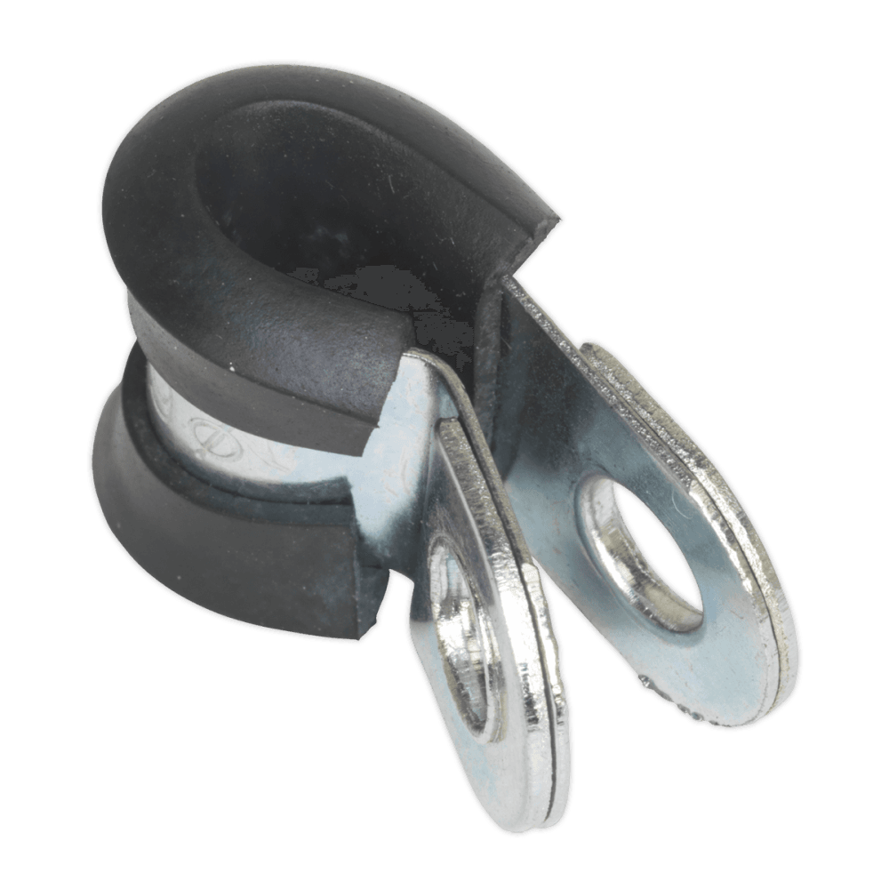 Sealey P-Clip Rubber Lined 6mm Pack of 25 Model No-20004